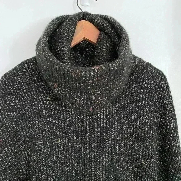 Cowl Neck  Poncho Style Sweater Size L - Picture 2 of 8